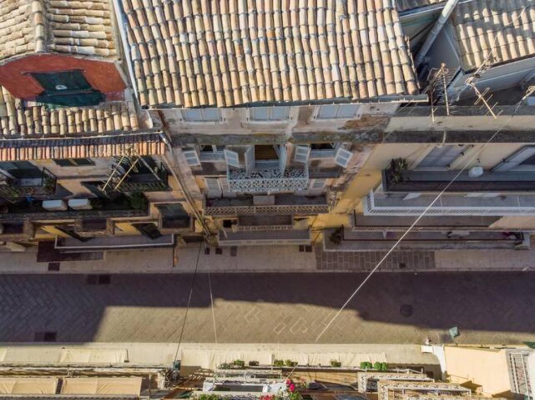 Ferienwohnung Downtown Oasis Penthouse Corfu  Exterior foto