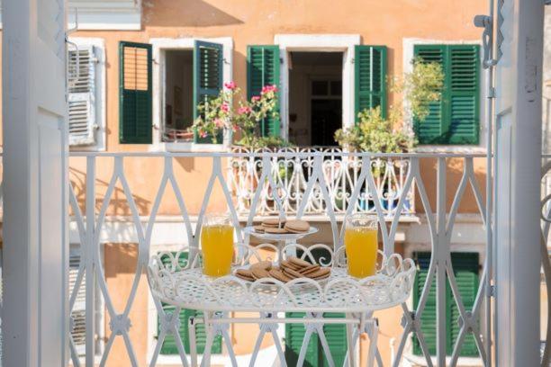 Ferienwohnung Downtown Oasis Penthouse Corfu  Exterior foto