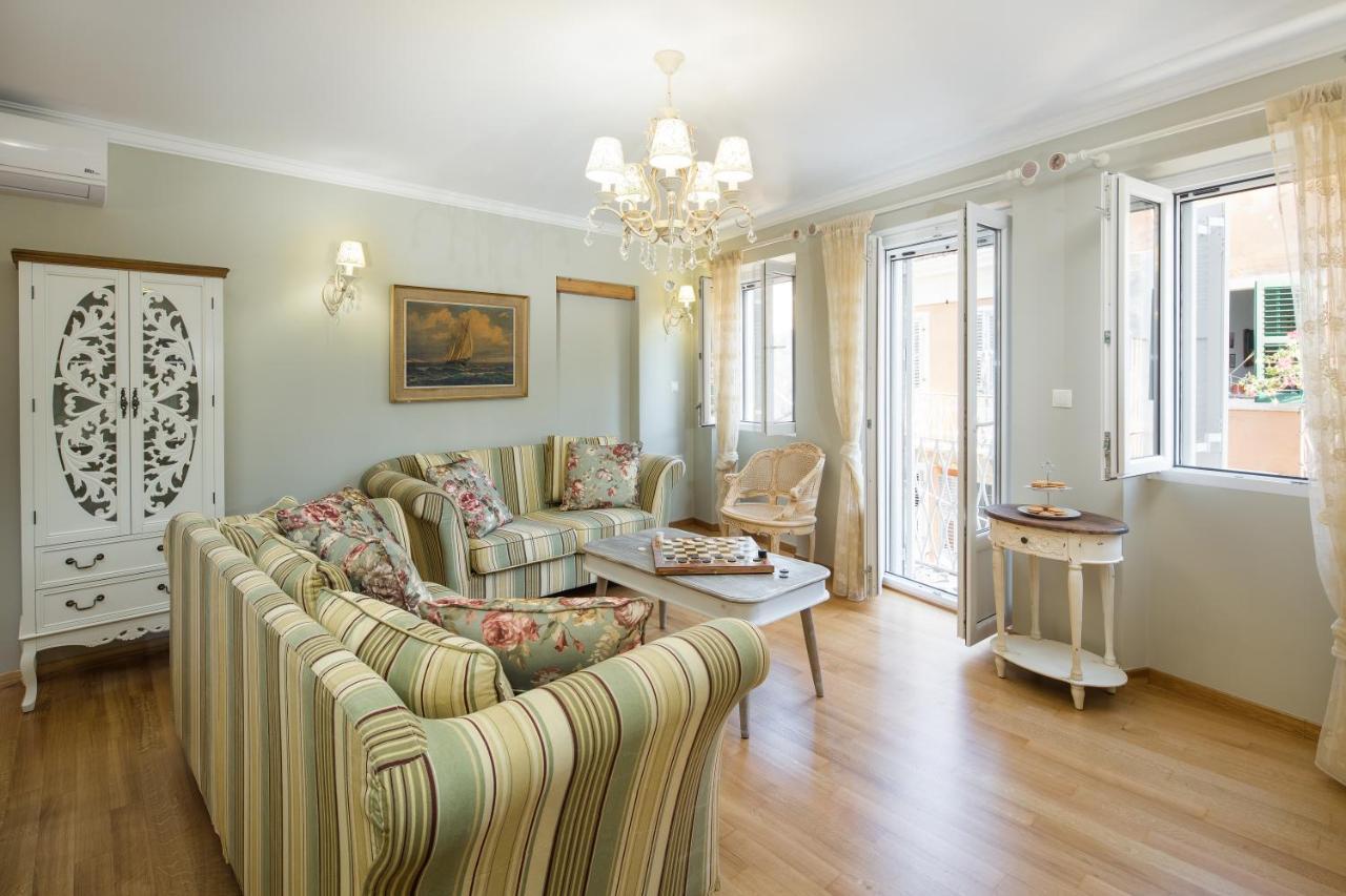 Ferienwohnung Downtown Oasis Penthouse Corfu  Exterior foto